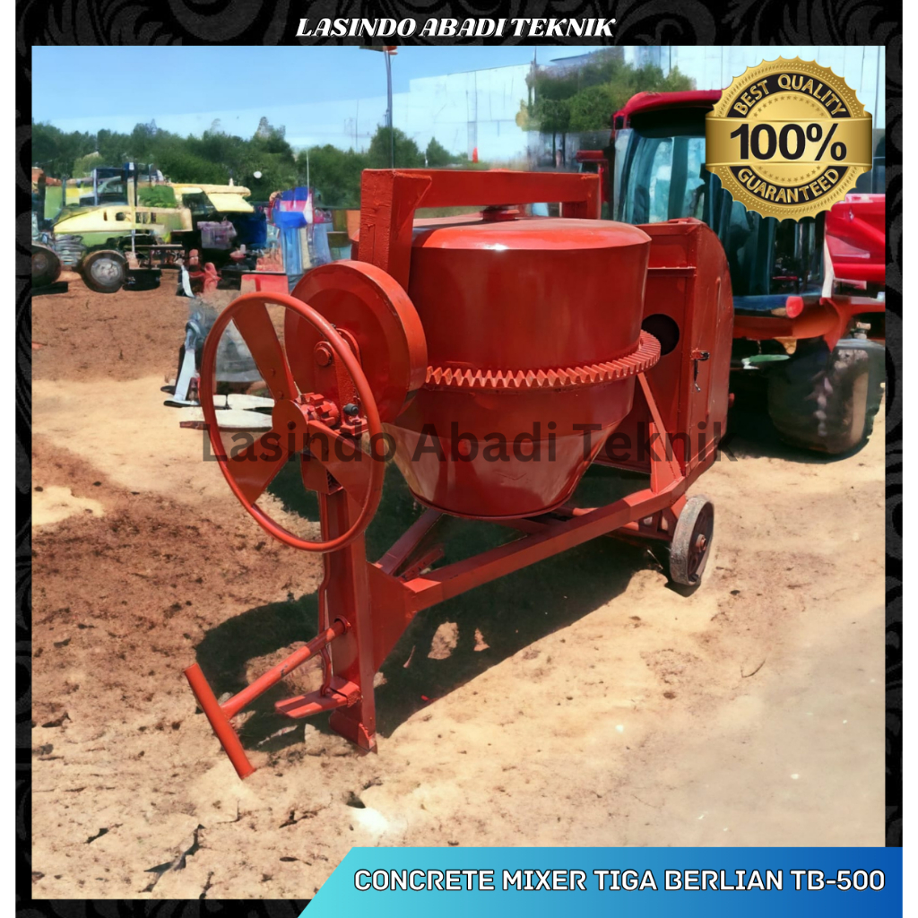 Molen / Concrete Mixer TIGA BERLIAN TB-500 mesin pengaduk semen molen