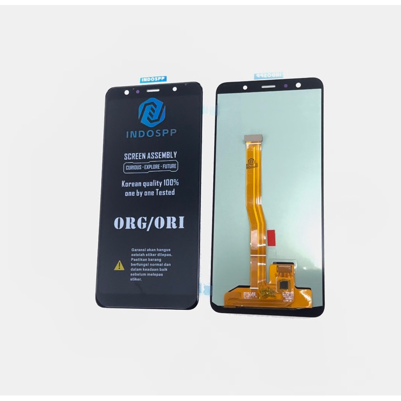 INDOSPP - lcd ts samsung a750 a7 2018 soft oled original indospp