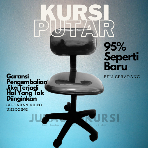 Kursi Staff Hidrolik Kantor || Kursi Murah || Kursi Cafe || Kursi Kecil || PROMO KHUSUS || Kursi Put
