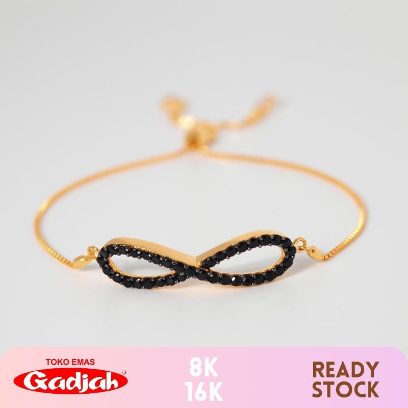 Gelang Emas Serut Alta Infinity - Toko Emas Gadjah