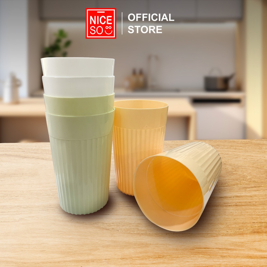 NICESO Official Cup / Cangkir / Gelas 6Pcs 592