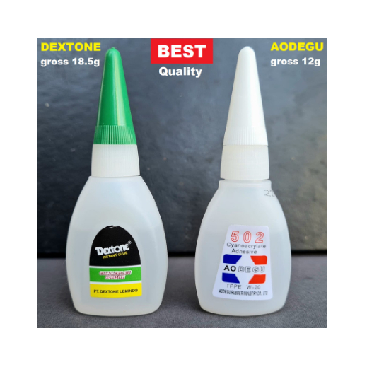 

Lem Besi Kuat Serbaguna Tetes Instan Dextone Korea Super Power Glue