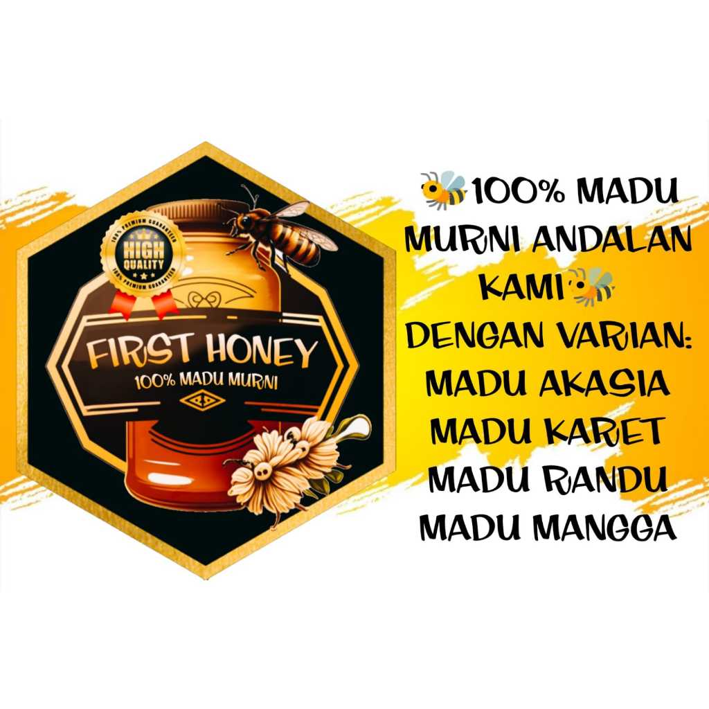 

Madu Murni FIRST HONEY 100% MURNI