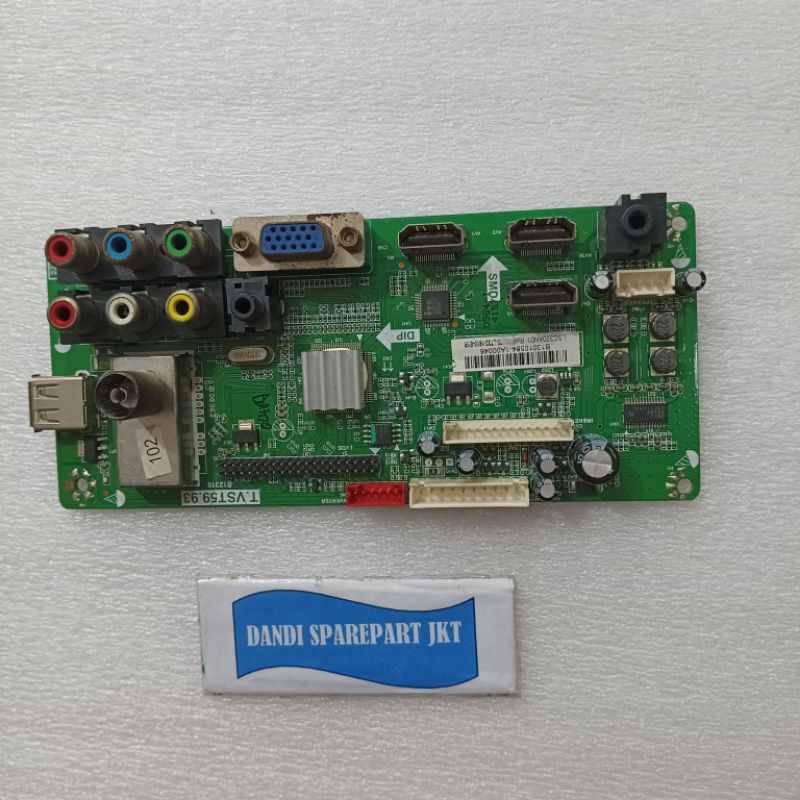 MB POLYTRON PLD 32T451 MAINBOARD TV MESIN TV POLYTRON LED