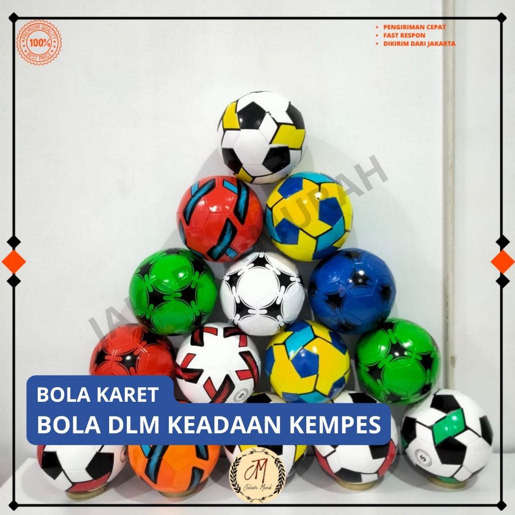 Bola PVC / Bola Sepak (SNI) / Free Pentil / Mainan Bola Anak JKTMR