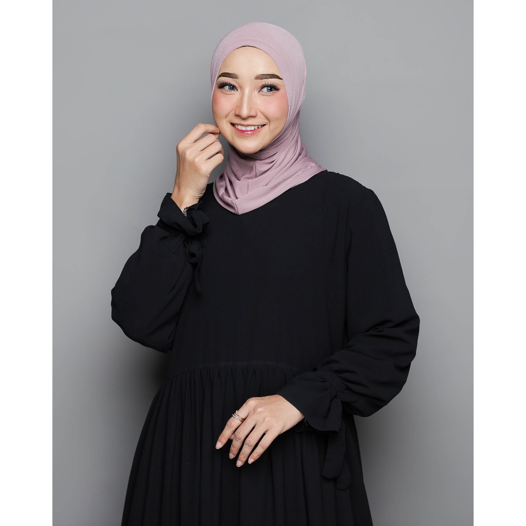 Pashmina Inner 2in1 Jersey Lady Pashmina Bahan Jersey Premium