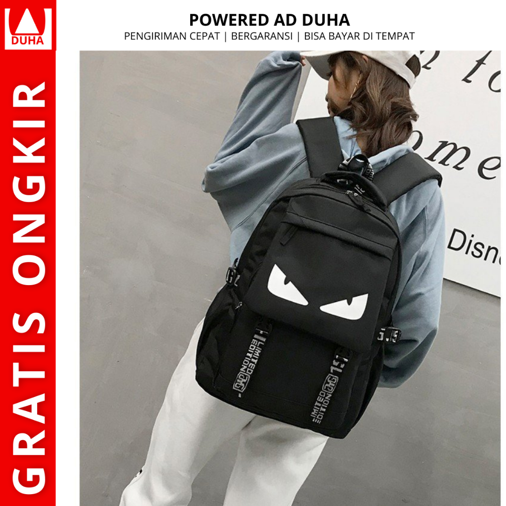 PROMO - Tas Sekolah Anak SD SMP SMA Ransel Backpack Korea Fashion Lucu K2CV7