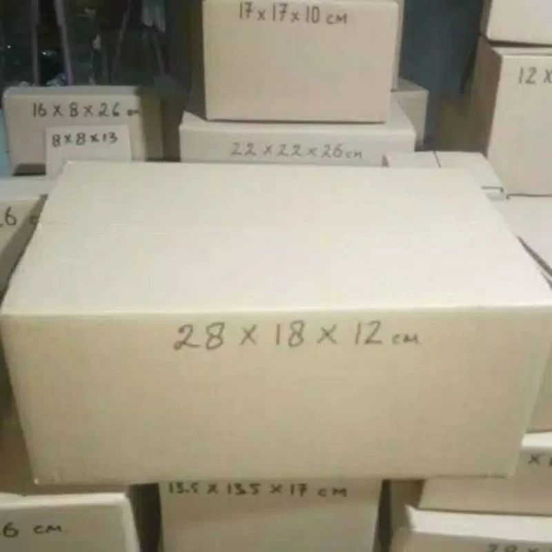 

kardus tebal 28x18x12 cm kokoh kuat