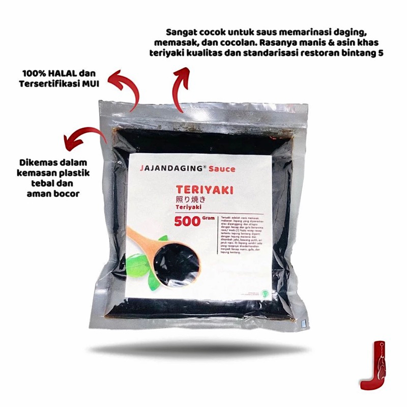 

JAJANDAGING Sauce Teriyaki / Saus Bumbu Teriyaki