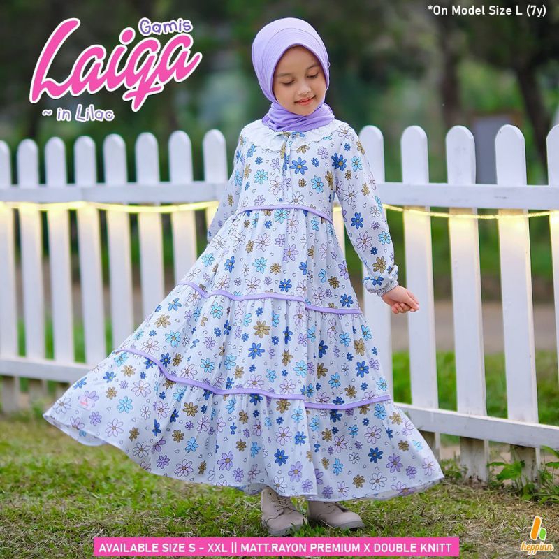 Gamis Anak Laiqa by Heppin