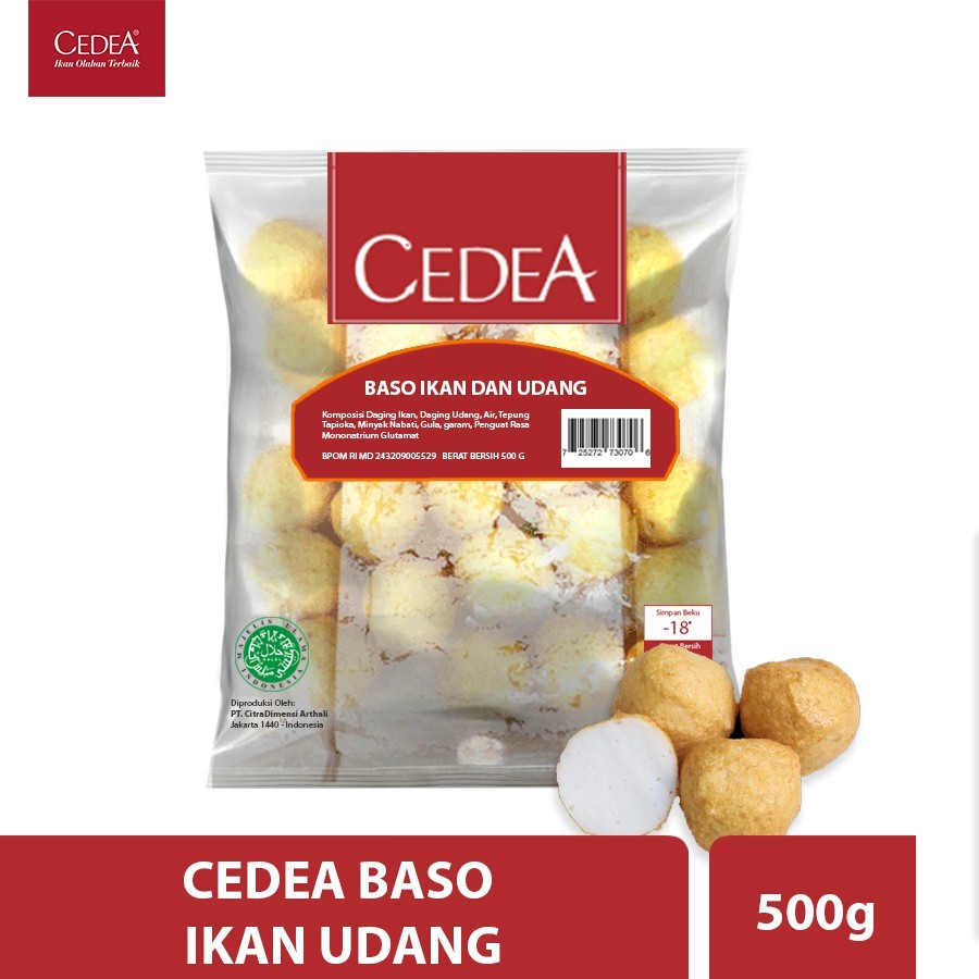 

CD. Bakso Ikan Rasa Udang 500gr