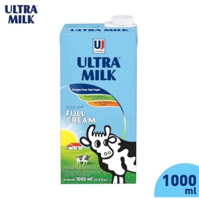 

Susu Ultra Milk UHT 1000ml