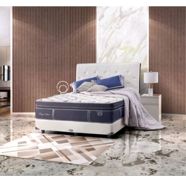 Elite Springbed tipe Royal Estima Latex - Matras Latex 180x200 Tebal 37 - Springbed Bergaransi -  Me