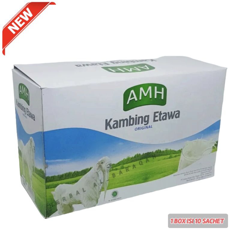 

AMH Original Susu Kambing Etawa Full Cream Susu Bubuk AMH Rasa Vanila