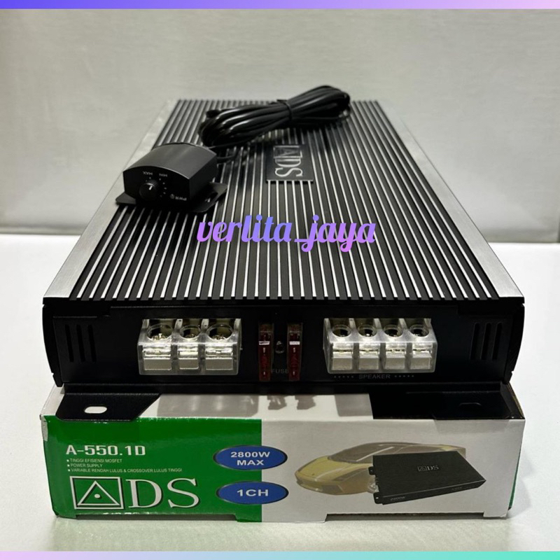 Power Monoblok ADS A-550.1 high quality monoblok 1 Channel