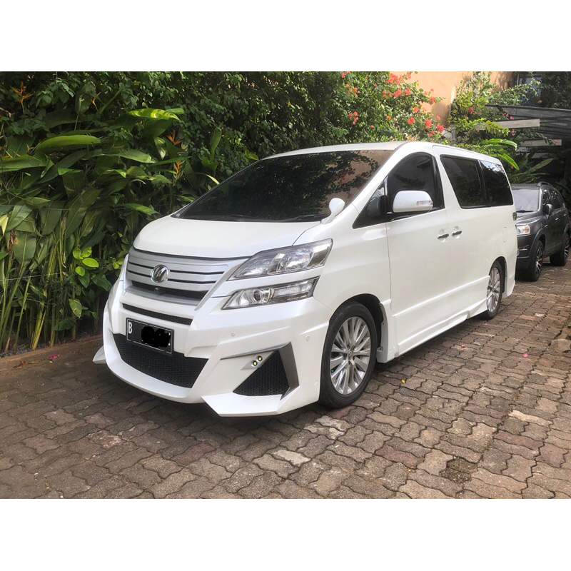 upgrade vellfire anh20 2008-2014 to wald 2021