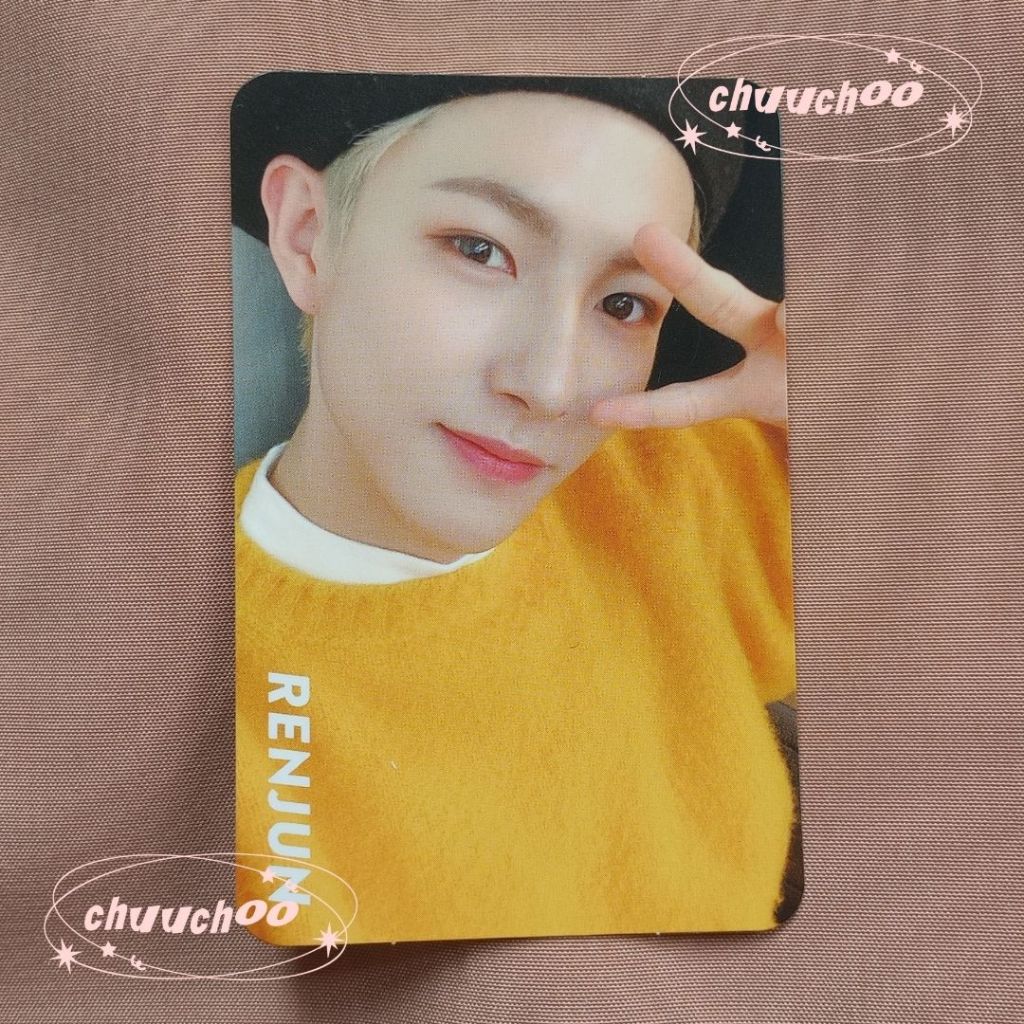 PC Photocard Official Renjun The Dream Individual Ver NCT Dream