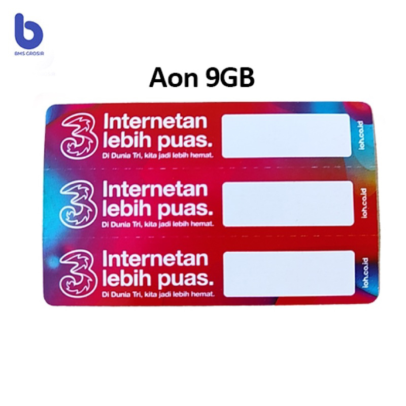 Voucher Three Aon 9GB