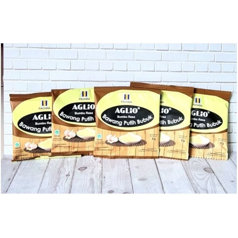 

Bawang Putih Bubuk Aglio 8 Gram x 12 Sachet
