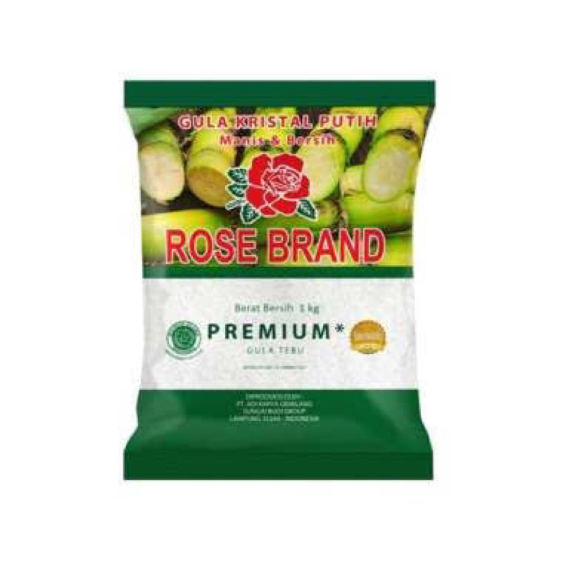 

Gula Rose Brand hijau 1 kilo