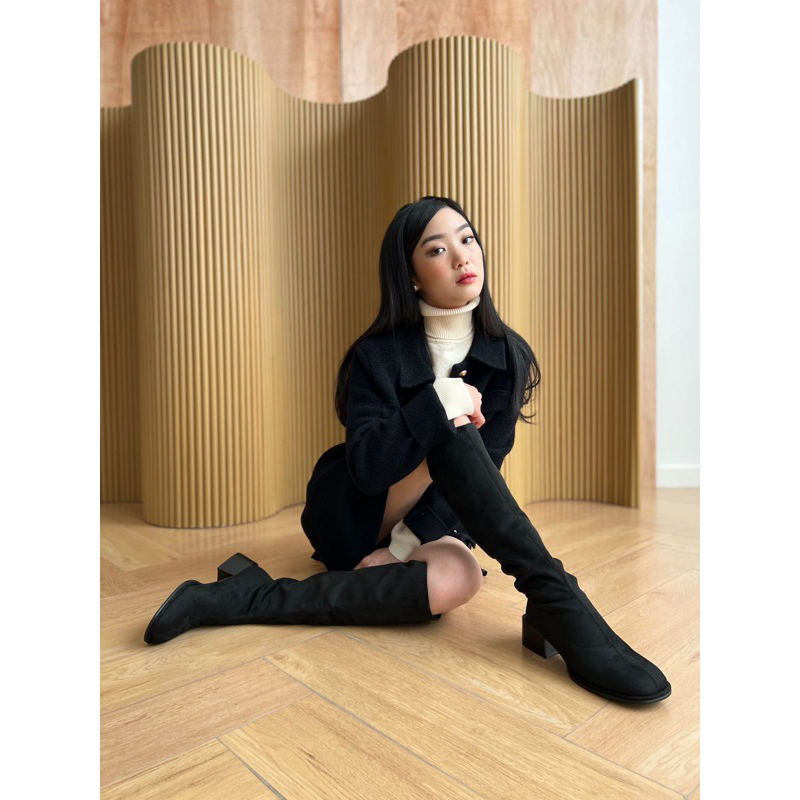 BASIC SUEDE BOOTS | BOOTS WANITA