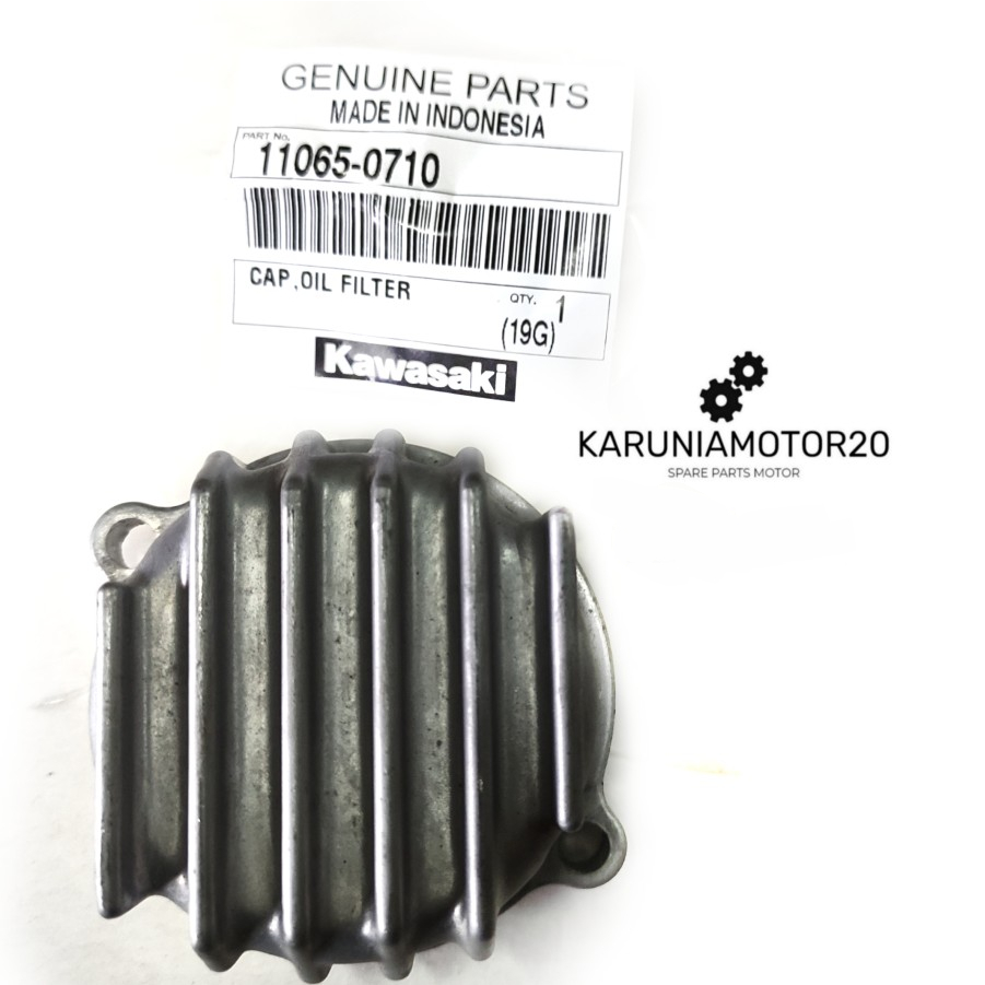 Tutup Filter Oli Kaze R/Edge/Blitz Original Kawasaki 11065-0710