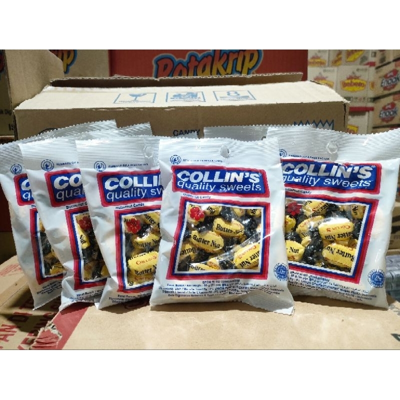 

Butternut Collin's - Permen Kacang - Permen Jadul isi 25 pcs