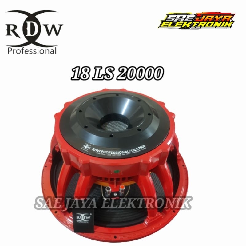 SPEAKER Komponen RDW 18 LS 2000 / 18LS2000 / Ls2000 - 18 Inch