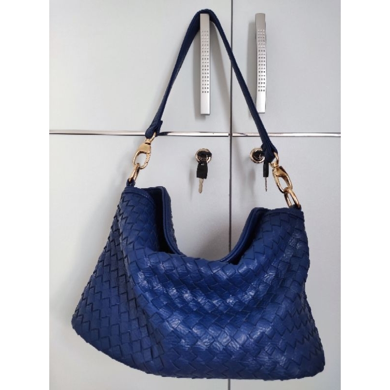 Tas#Wanita#PrelovedPribadi#Biru#AlaBottega