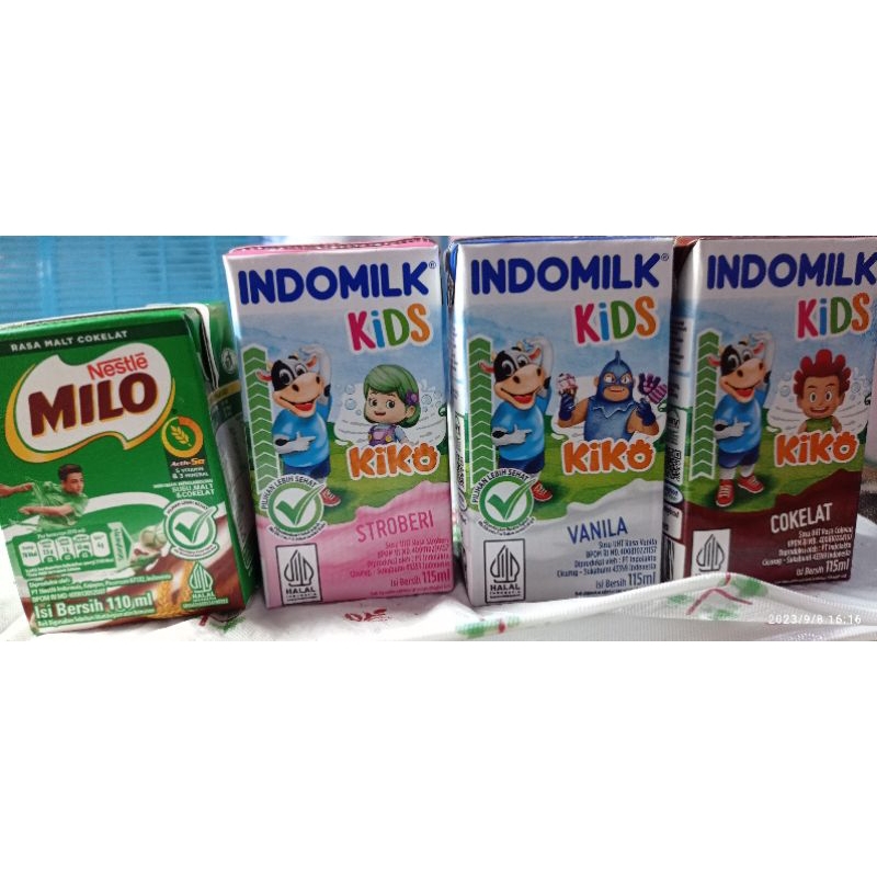 

20pcs Indomilk Kids Coklat/Vanila/Strawberry (Rasa bisa Campur)