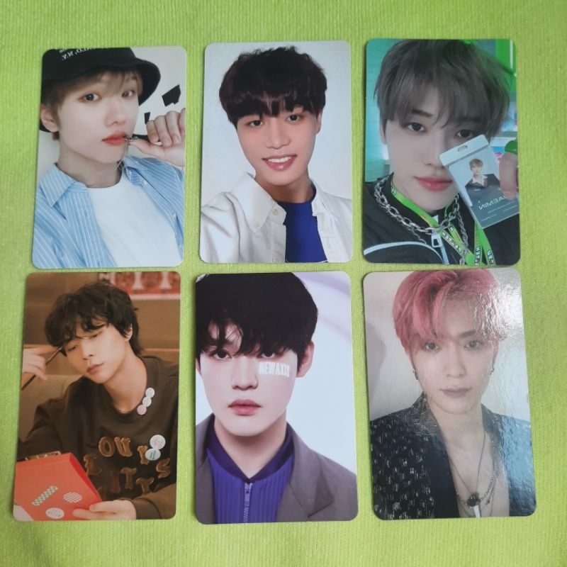NCT OFFICIAL PHOTOCARD PC JAEHYUN PAST RESONANCE JOHNNY JISUNG CHENLE JAEMIN GLITCH MODE BEAT BOX SG