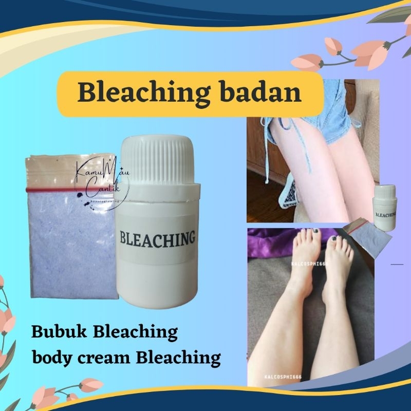 BLEACHING BADAN SERBUK - Bleaching cream pemutih badan