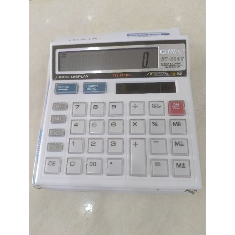 

kalkulato ciyizen CT-512T 12 digit