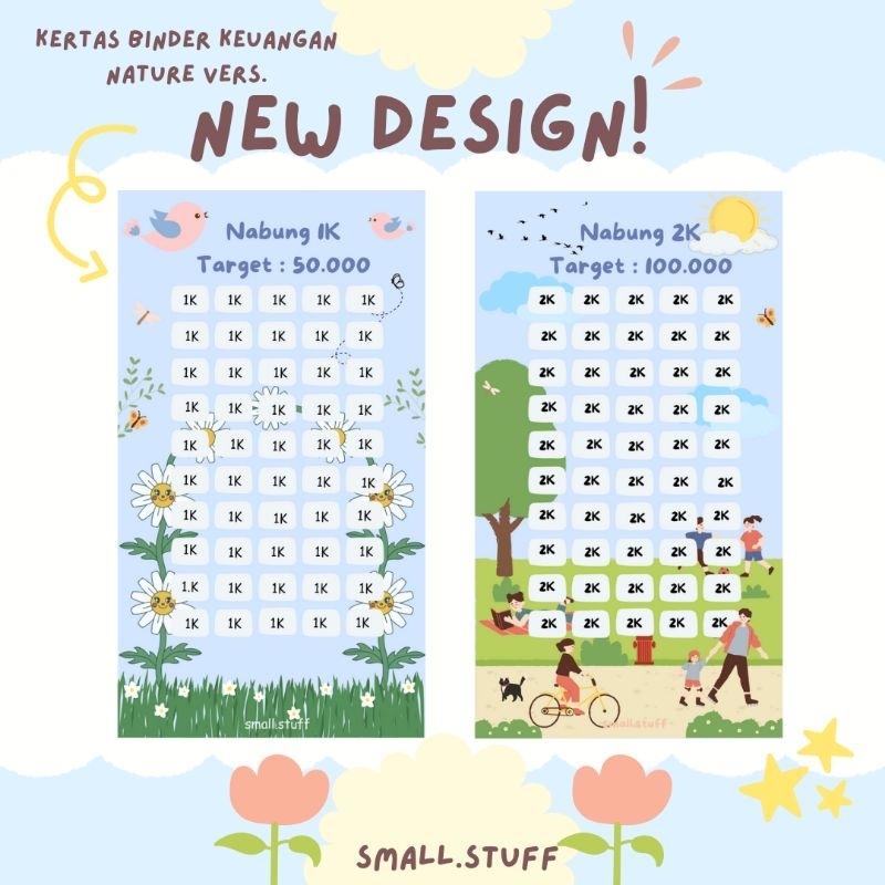 

ISI BINDER SAVING CHALLENGE A6 (Nature Vers.)