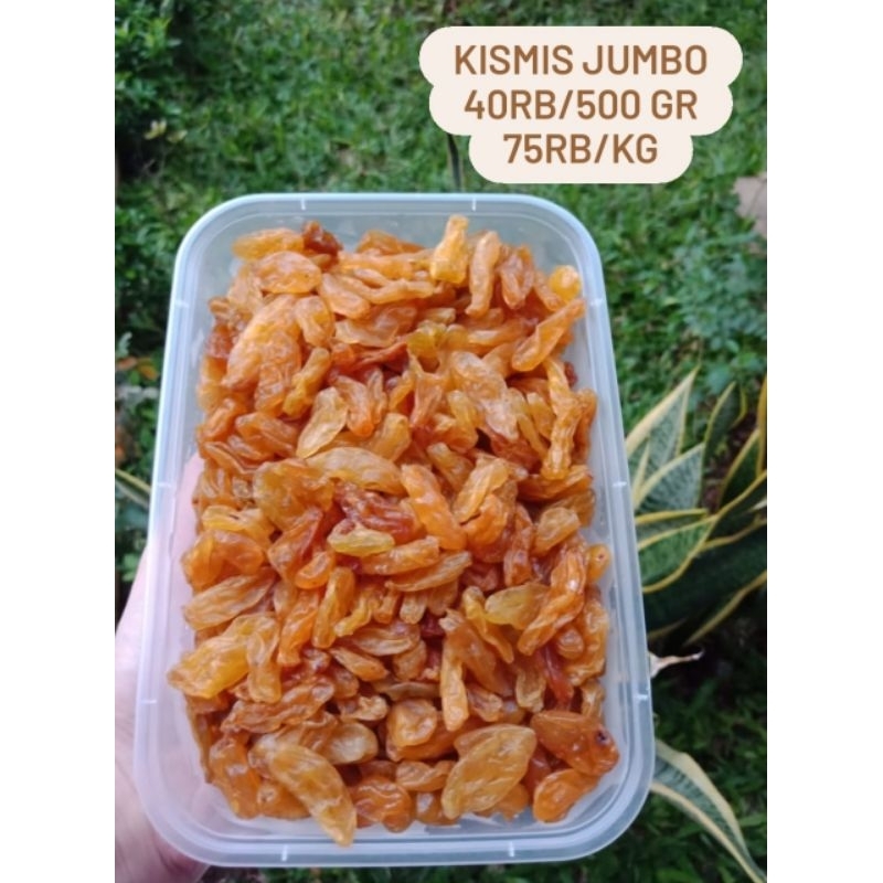 

Kismis jumbo 500gr