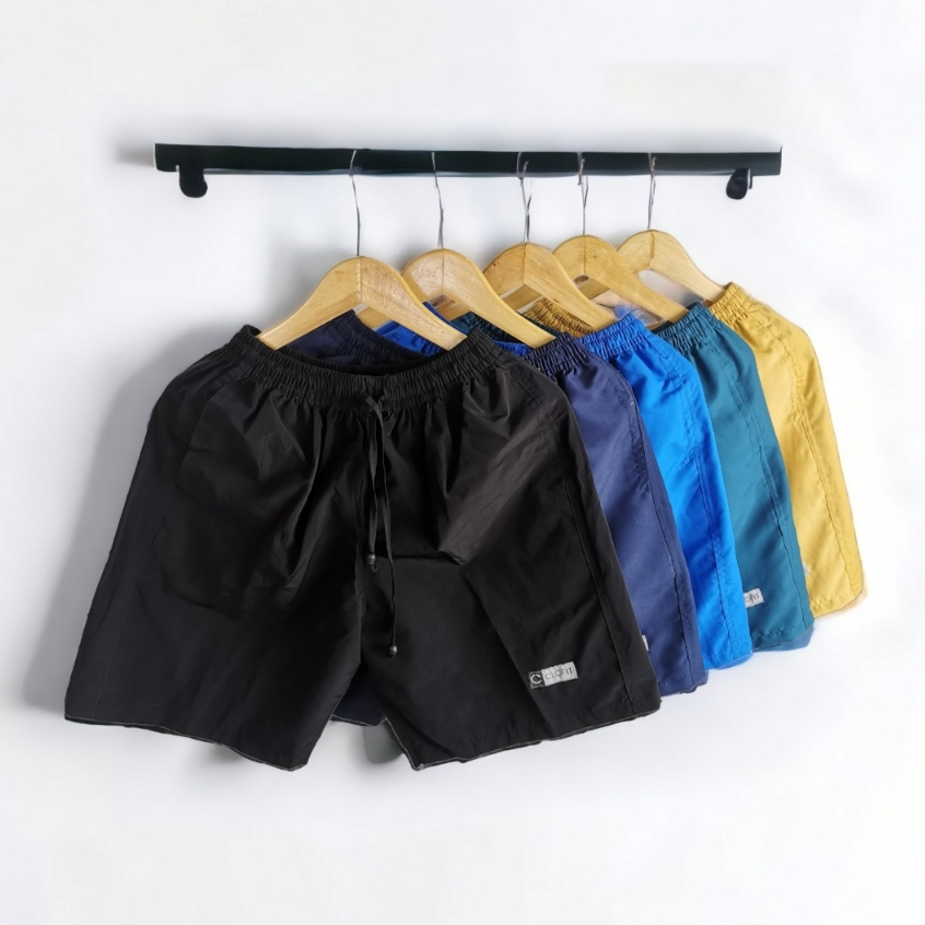 Celana Pendek Pria 100 Ribu Dapat 5 Pcs Kolor Boxer Cowok Santai Dalaman Kolor Polos