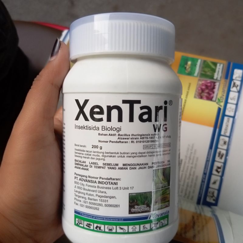 Xentari insektisida biologi 200gr