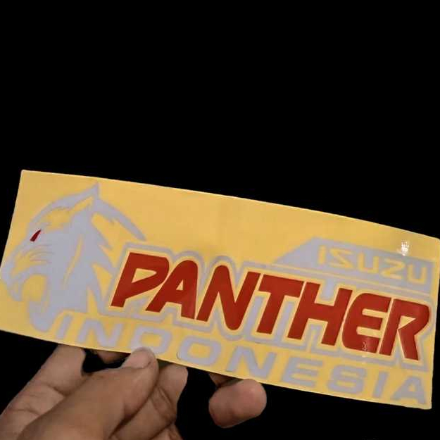 stiker isuzu panther indonesia