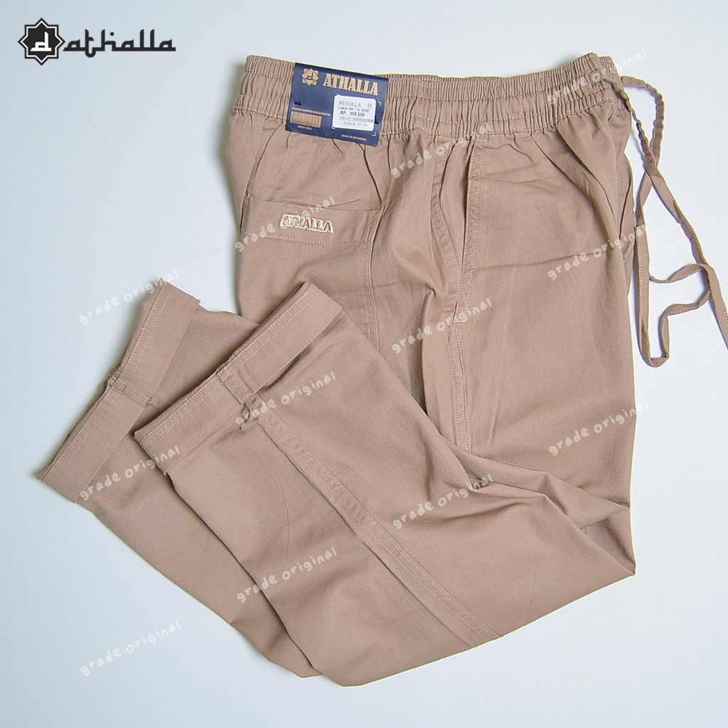 Celana Sirwal Jumbo Pria Dewasa Premium Celana Sholat Syar'i Cingkrang Sunnah Muslim Panjang 7/8 Ker