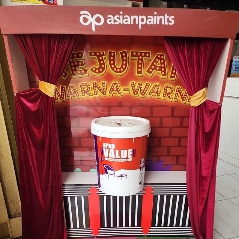 asian paint cat tembok value putih 25kg premium