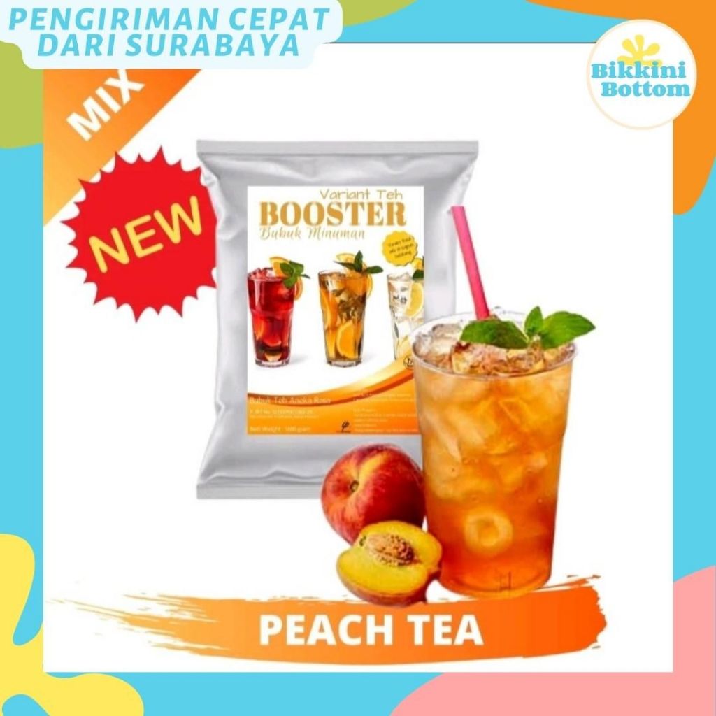 

Bubuk Minuman Peach Tea 1KG Peach Tea Powder Drink | INDOPOWDER