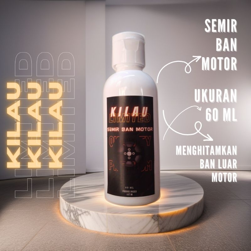 semir ban motor | semir motor | menghitamkan ban motor || kilau limited