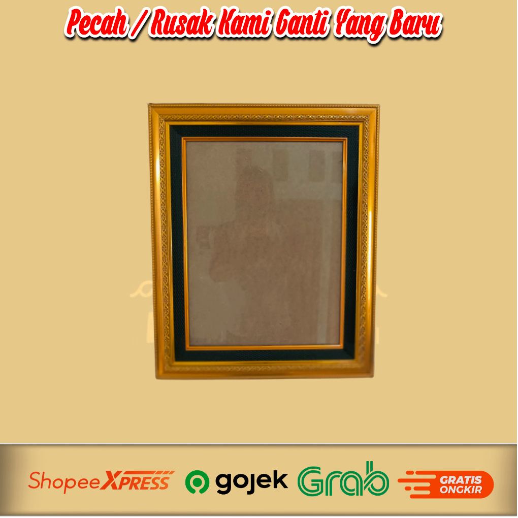 Bingkai Foto / Bingkai Gambar Ukuran 12 Rs / 30 x 40 Cm Full Kaca