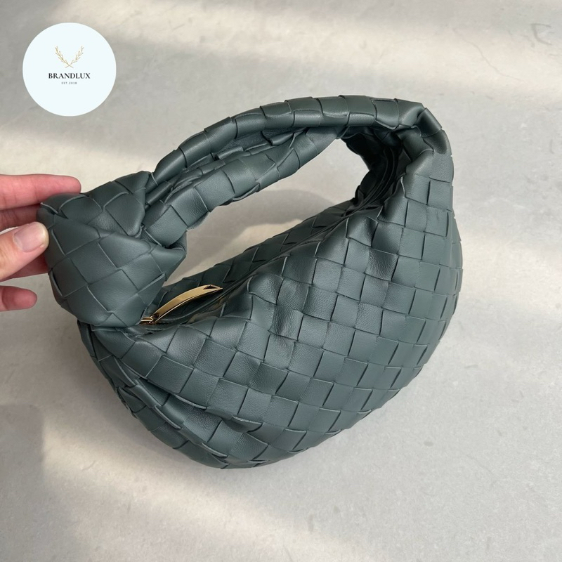 Bottega veneta mini jodie bag in slate grey
