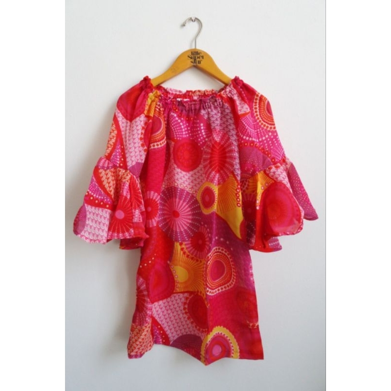Firewheel Mini Dress / Firewheel Top / Dress Anak / Mini Dress / Dress Anak Lucu / Atasan Anak / Blo