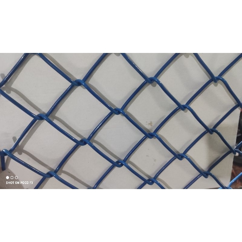 Kawat Harmonika Lapis PVC tebal 4 mm Tinggi 2 meter