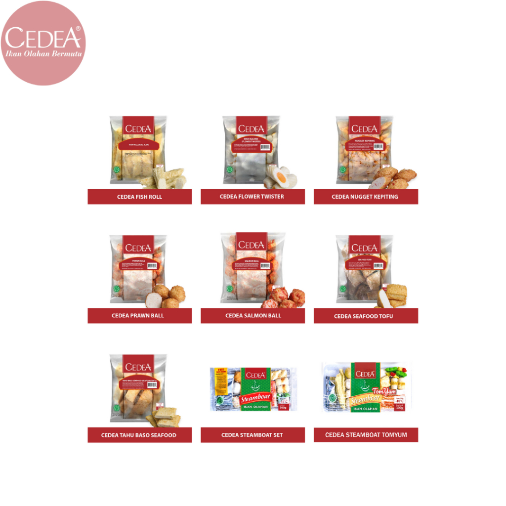 

Cedea Steamboat Ukuran 300 gram
