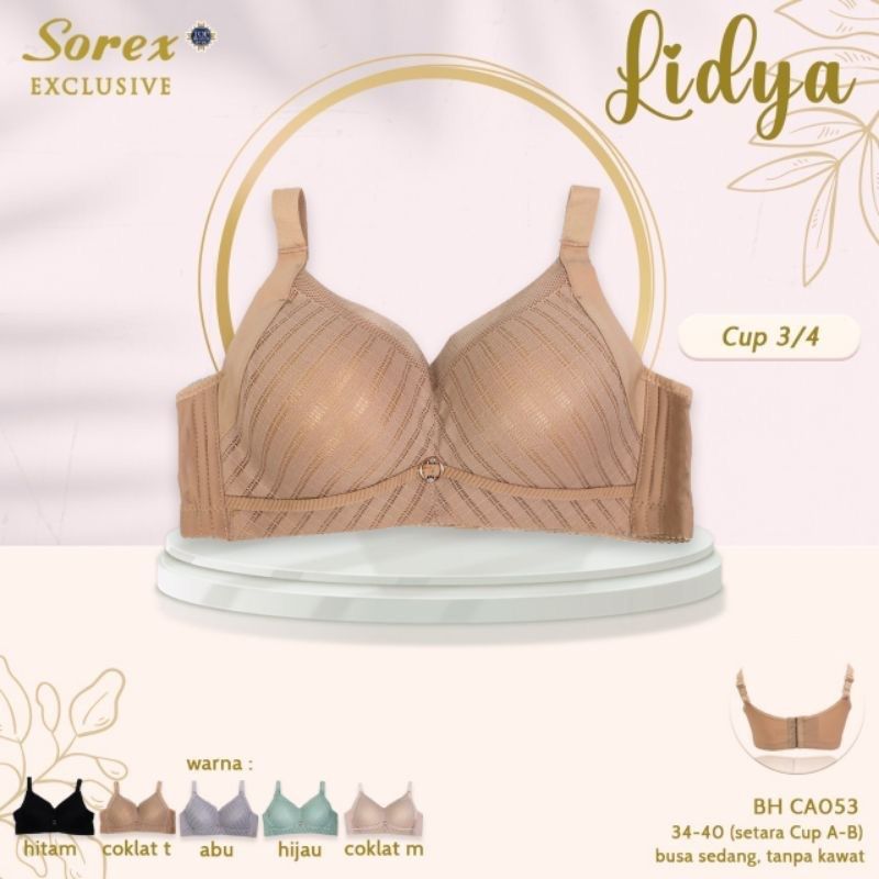 BH  SOREX CA053 KAIT 4 BUSA SEDANG SETARA CUP A-B TANPA KAWAT PENEKAN LEMAK ADEM DAN LEMBUT