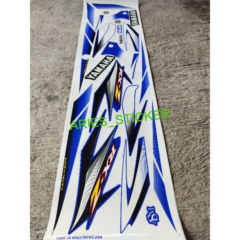 Striping Sticker Yamaha RXZ Catalyzer 2 custom