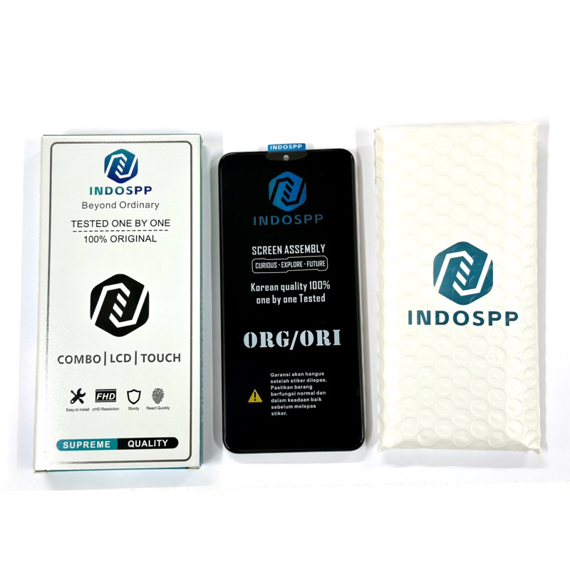 INDOSPP - lcd ts full set plus frame samsung galaxy a22 4g soft oled original indospp